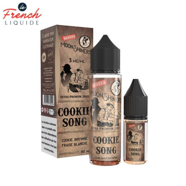 Eliquide Cookie Song 60ml - Moonshiners - Le french liquide