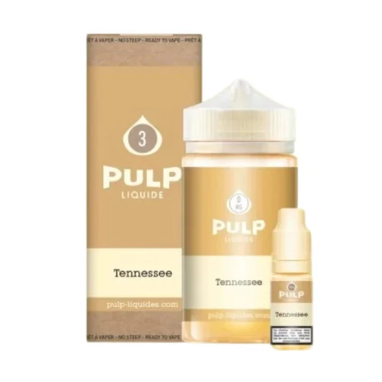 E-liquide Tennessee Pulp 200ml tabac blond américain notes de noix