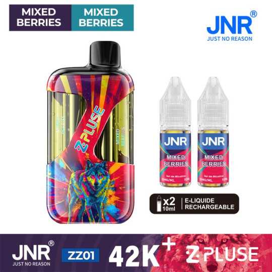 JNR 42K Zpluse Mixed Berry + 2 flacons 10ml