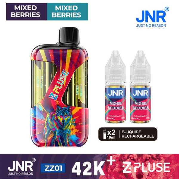 JNR 42K Zpluse Mixed Berry + 2 flacons 10ml