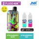 Puff JNR 42K ZPLUSE Strawberry Kiwi et Strawberry Ice