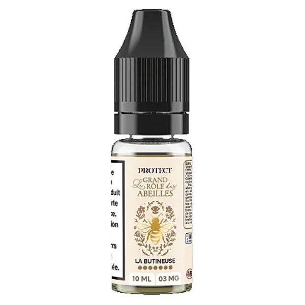 E-liquide La Butineuse PROTECT 10ml tabac blond brun cendré