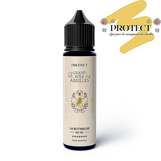 E-liquide La Butineuse PROTECT 50ml tabac blond brun cendré