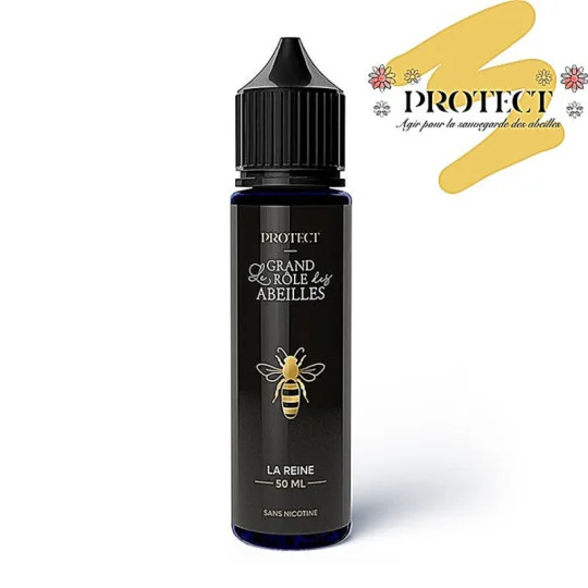 E-liquide La Reine PROTECT 50ml tabac blond vanille céréales