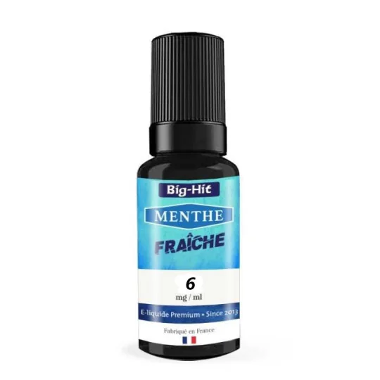 eliquide menthe fraiche 10ml 6mg