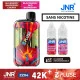 JNR 42K ZPLUSE + 2 flacons 0mg Blueberry Raspberry Cherry et Blackberry Red Raspberry