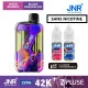 Puff JNR 42K Zpluse Mixed Berry et Black Dragon Ice - SANS NICOTINE