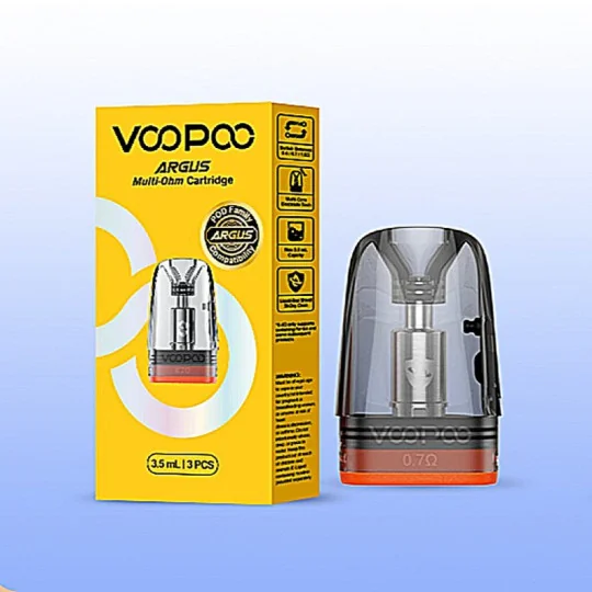 Pack Cartouche Argus Multi-Ohm VOOPOO 0.4, 0.7 et 1.0 ohm