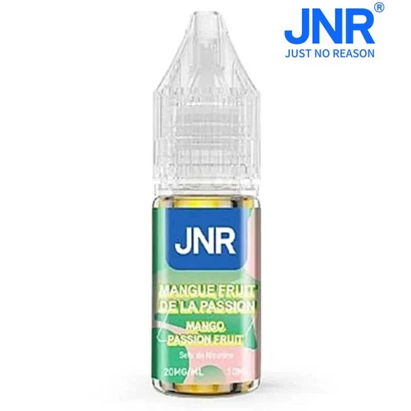 Flacon e-liquide JNR Mango Passion Fruit 10ml, sels de nicotine 10-20mg, Big-Hit