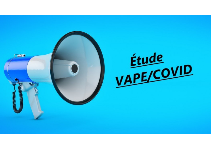 Étude sur le vapotage et le COVID