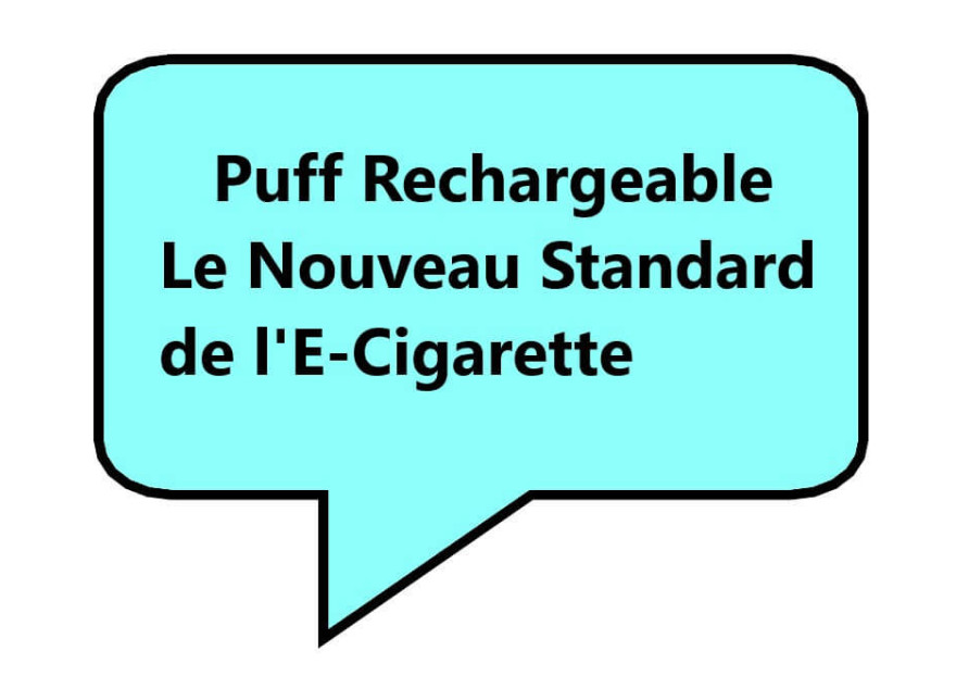 Puff Rechargeable - Le Nouveau Standard de Pod E-Cigarette