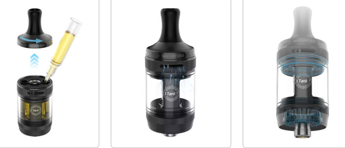 Guide pour remplir le xtank t vaporesso