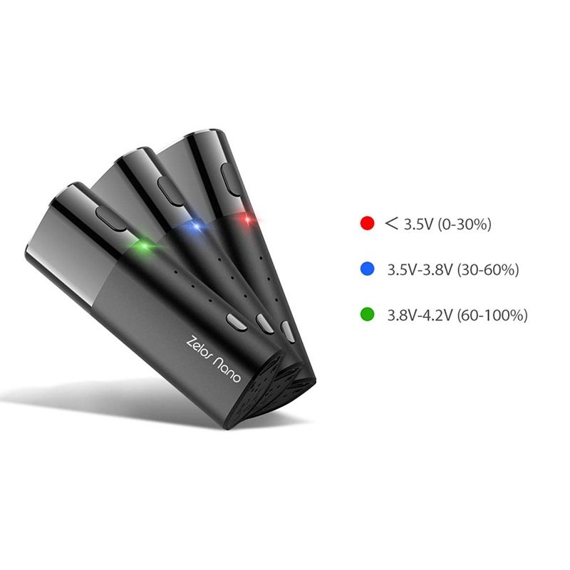 batterie zelos nano aspire